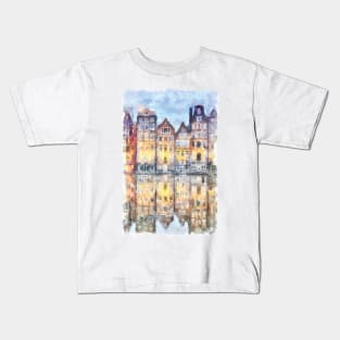 Midnight in Amsterdam Kids T-Shirt